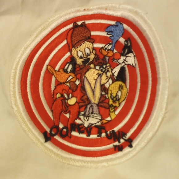 Dallas Cowboys NFL Marvin The Martian  Looney Tunes Vintage Jacket - Picture 4 of 9